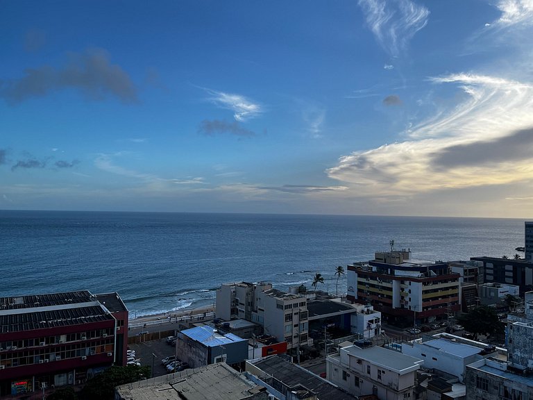 BARRA Vista Mar Lindo apartamento, Wi-Fi 500Mbps