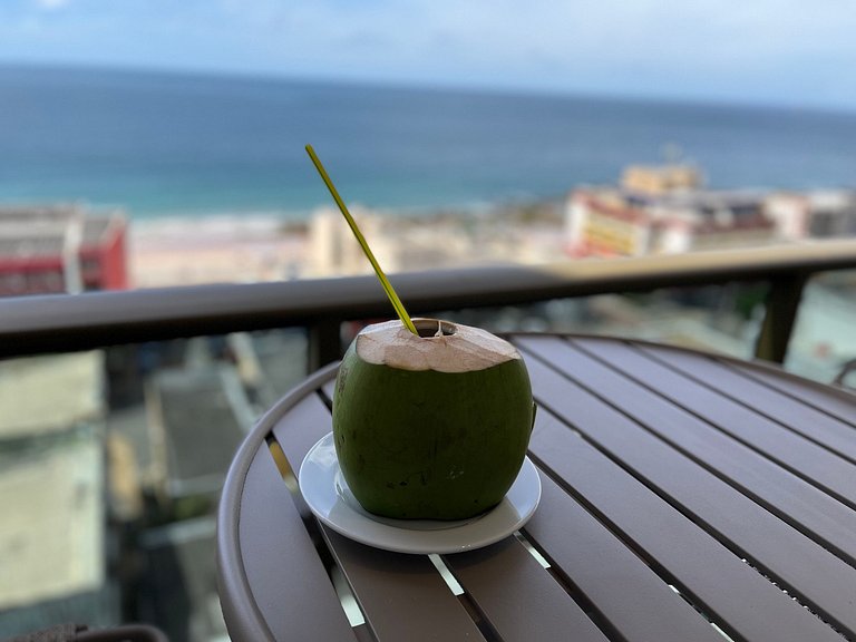 BARRA Vista Mar Lindo apartamento, Wi-Fi 500Mbps