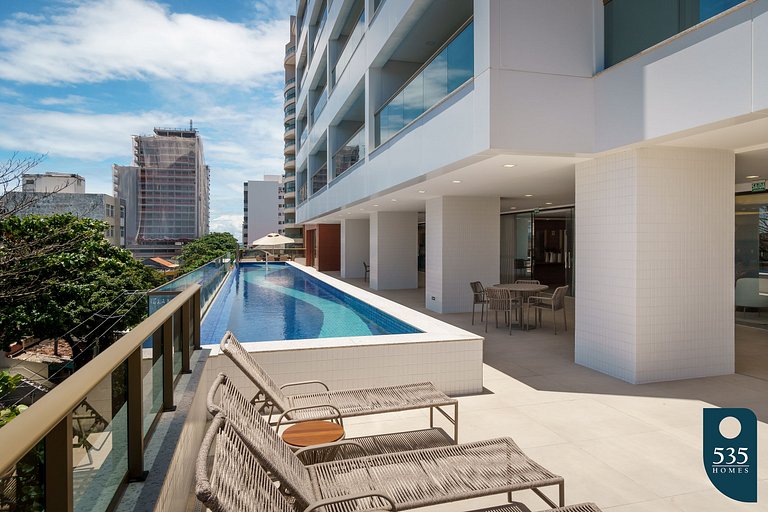 BARRA Vista Mar Lindo apartamento, Wi-Fi 500Mbps