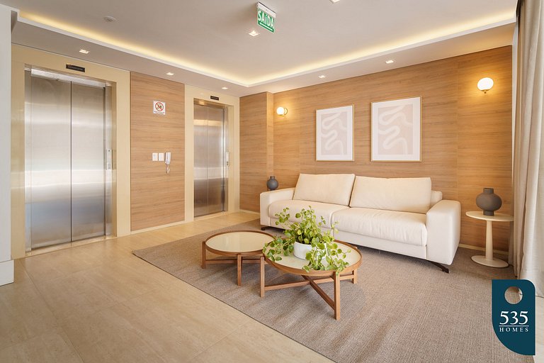 BARRA Vista Mar Lindo apartamento, Wi-Fi 500Mbps