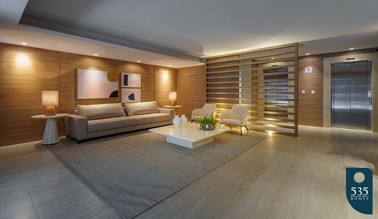 BARRA Vista Mar Lindo apartamento, Wi-Fi 500Mbps