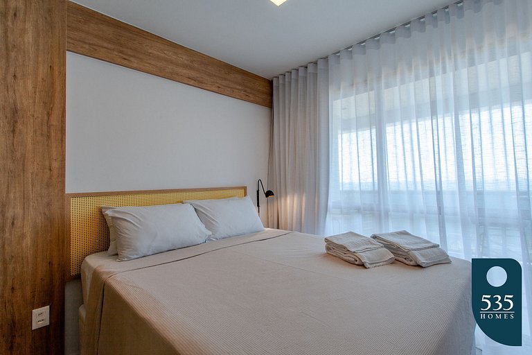 Lindo Apartamento com Linda Vista, Super Decorado