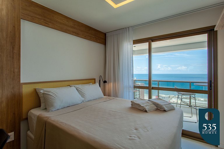 Lindo Apartamento com Linda Vista, Super Decorado