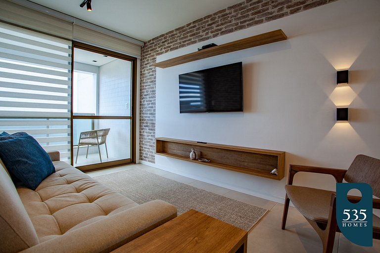 Lindo Apartamento com Linda Vista, Super Decorado