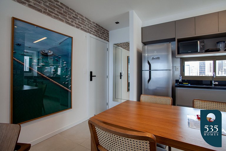 Lindo Apartamento com Linda Vista, Super Decorado