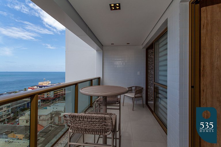 Lindo Apartamento com Linda Vista, Super Decorado
