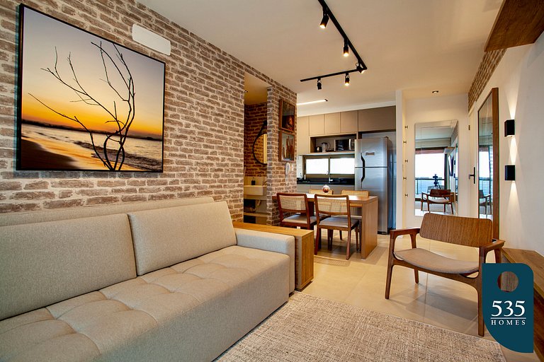 BARRA Vista Mar Lindo apartamento, Wi-Fi 500Mbps