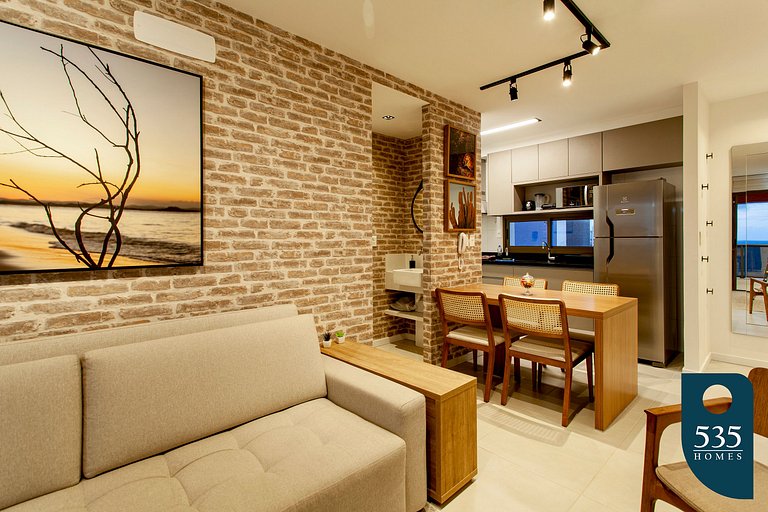 BARRA Vista Mar Lindo apartamento, Wi-Fi 500Mbps