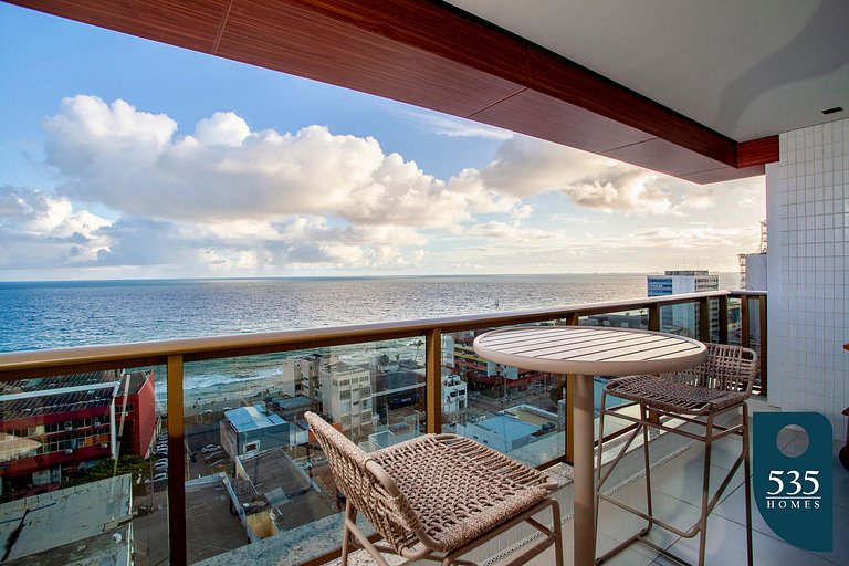 BARRA Vista Mar Lindo apartamento, Wi-Fi 500Mbps
