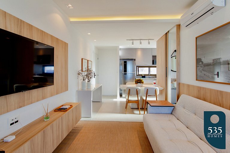 Barra with Sea View - Cozy and Well Decorated