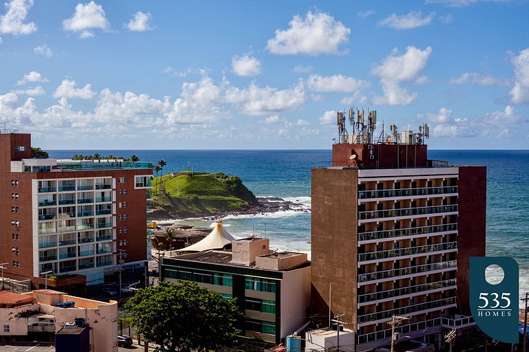 Barra com Vista Mar - Aconchegante e Bem Decorado