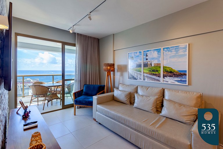 Barra Vista Mar - Lindo e Aconchegante Apartamento