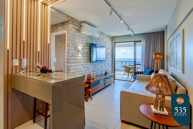 Barra Vista Mar - Lindo e Aconchegante Apartamento
