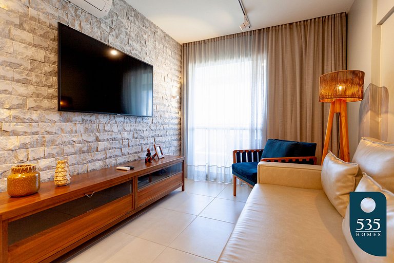 Barra Vista Mar - Lindo e Aconchegante Apartamento