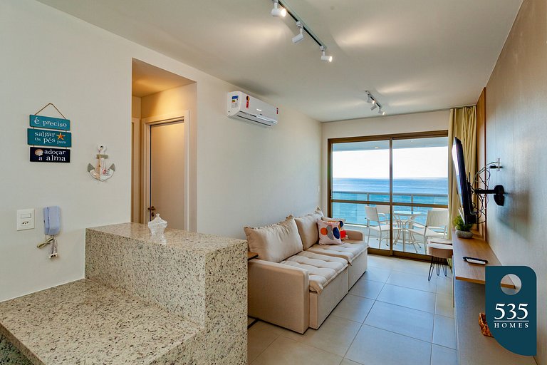 Bedsitter with sea view and modern amenities