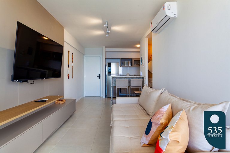 Bedsitter with sea view and modern amenities