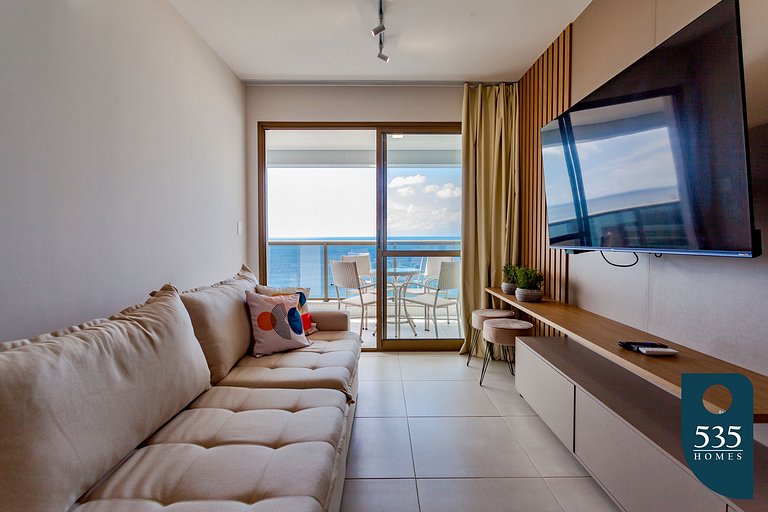 Bedsitter with sea view and modern amenities