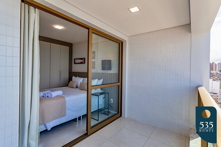 Bedsitter with sea view and modern amenities