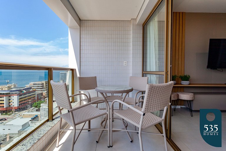 Bedsitter with sea view and modern amenities