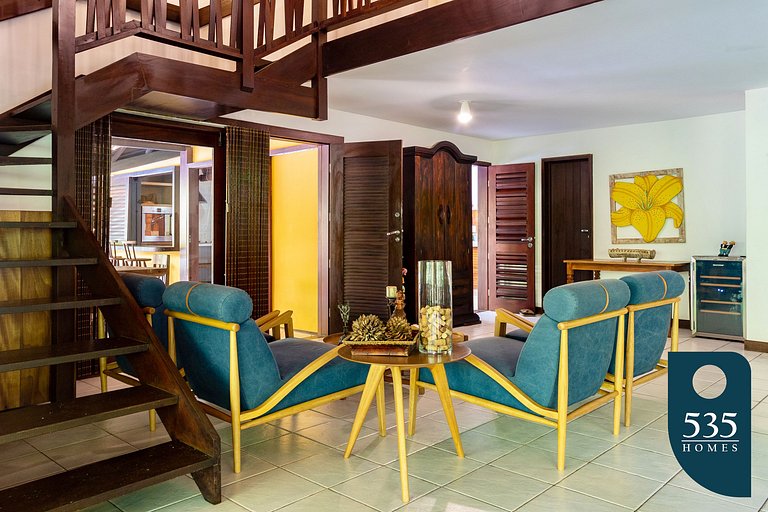 Oasis in the village of Praia do Forte House with 4 suites.