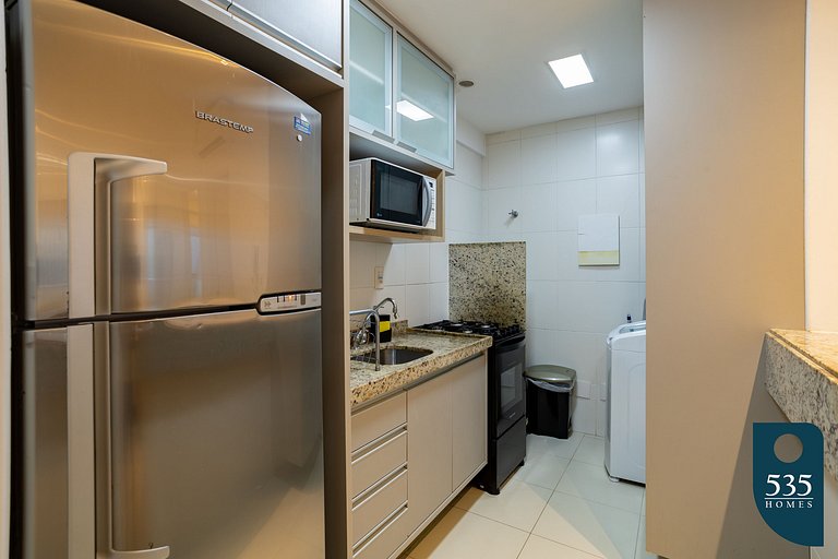 Precioso apartamento con balcón gourmet en Ondina
