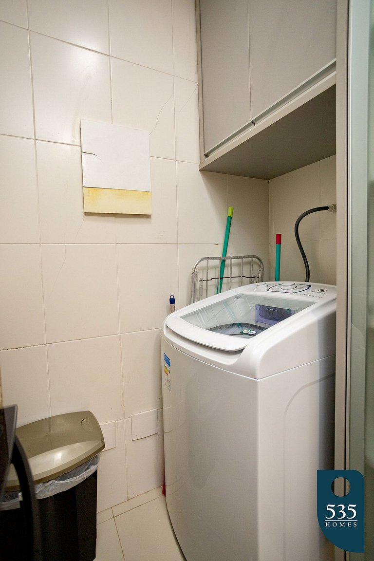 Lindo apartamento com varanda gourmet em Ondina