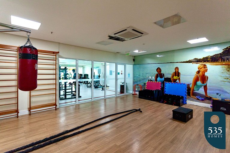 Lindo apartamento com varanda gourmet em Ondina