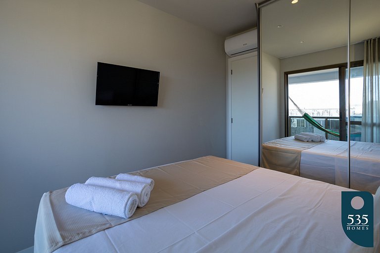 Apartamento em condomínio alto padrão na Barra
