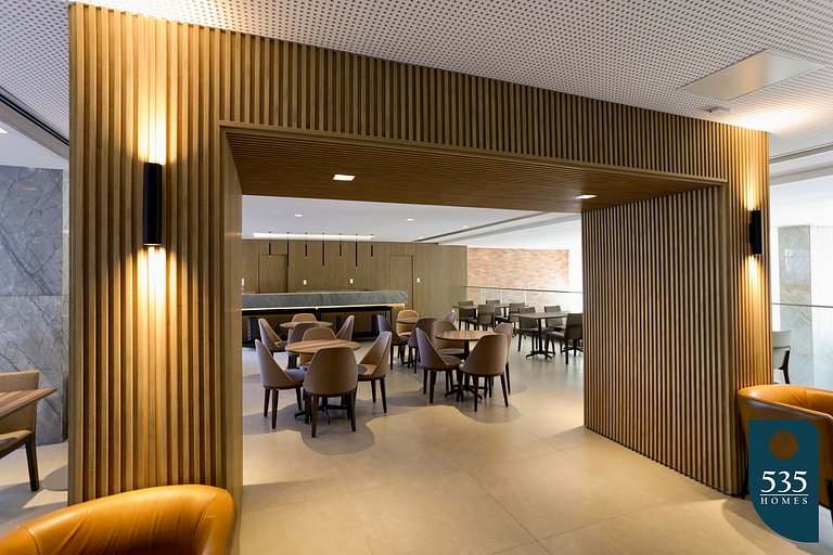 Modern apartment with beach access