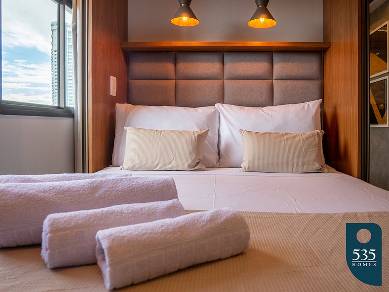 Apartment in the heart of the city near the mall