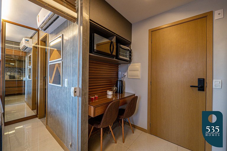 Apartamento no coração da cidade perto do shopping