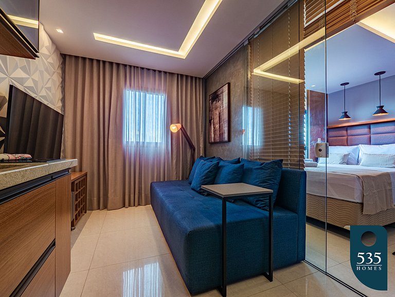 Apartamento no coração da cidade perto do shopping