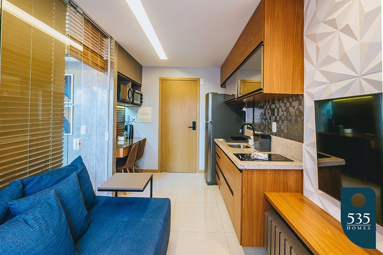 Apartamento no coração da cidade perto do shopping