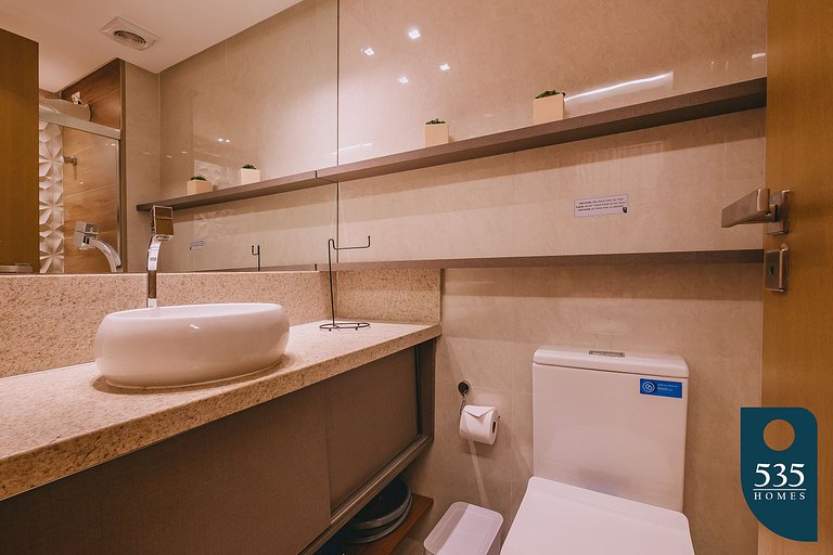 Apartamento no coração da cidade perto do shopping