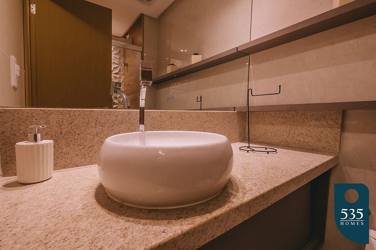 Apartamento no coração da cidade perto do shopping