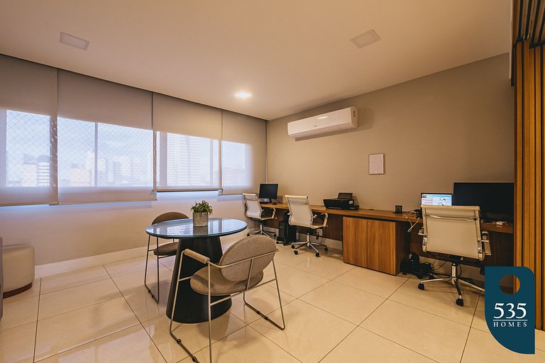 Apartamento no coração da cidade perto do shopping