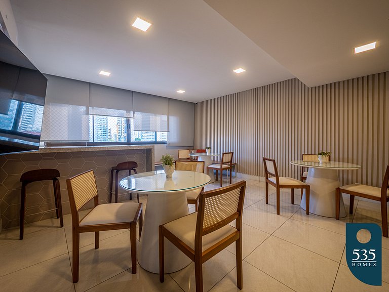 Apartamento no coração da cidade perto do shopping