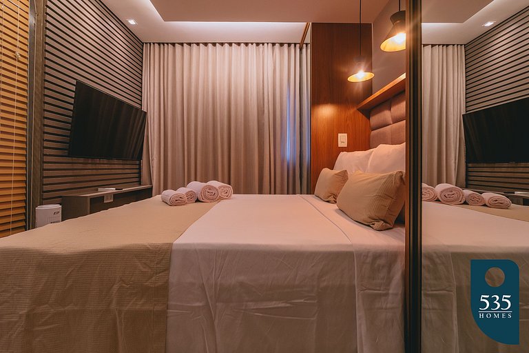 Apartment in the heart of the city near the mall