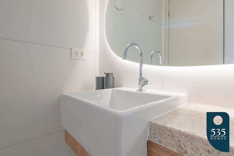 Apartamento Vista Mar a 100 metros da praia