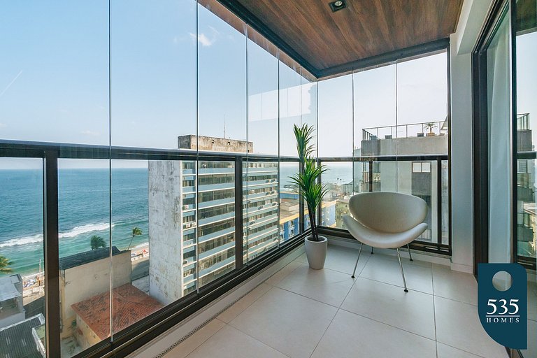 Apartamento Vista Mar a 100 metros da praia