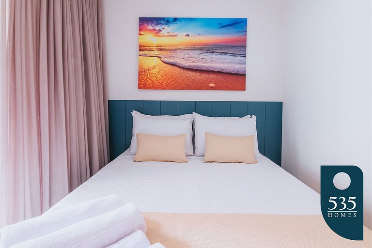 Studio with Rooftop 500m from the Barra's beach