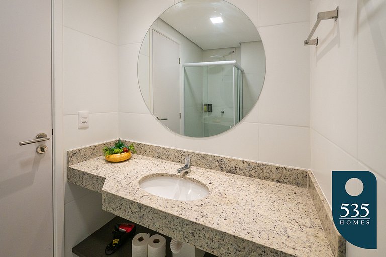 Studio with Rooftop 500m from the Barra's beach