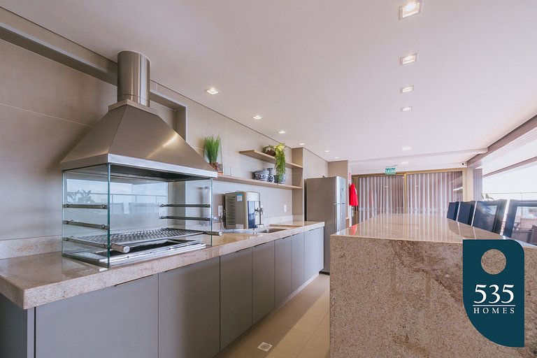Studio with Rooftop 500m from the Barra's beach