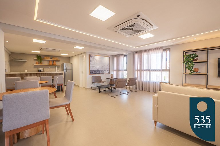 Studio with Rooftop 500m from the Barra Beach