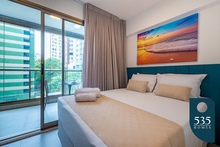 Estudio con Rooftop a 500m de la Playa