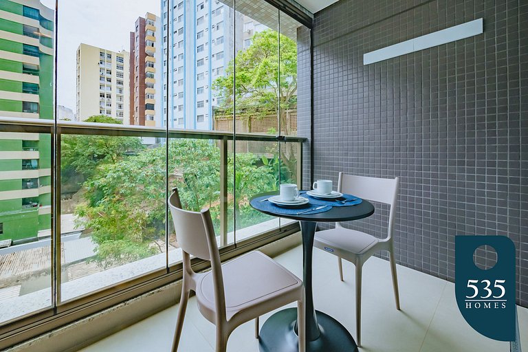 Studio with Rooftop 500m from the Barra Beach