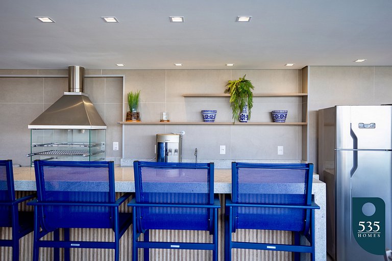 Studio with Rooftop 500m from the Barra's beach