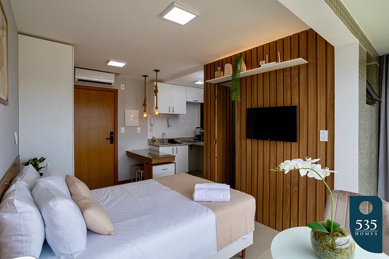 NOVO Apartamento em Prédio com Piscina e Fitness