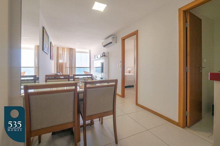 Bedsitter with Sea View, 300m from Farol da Barra