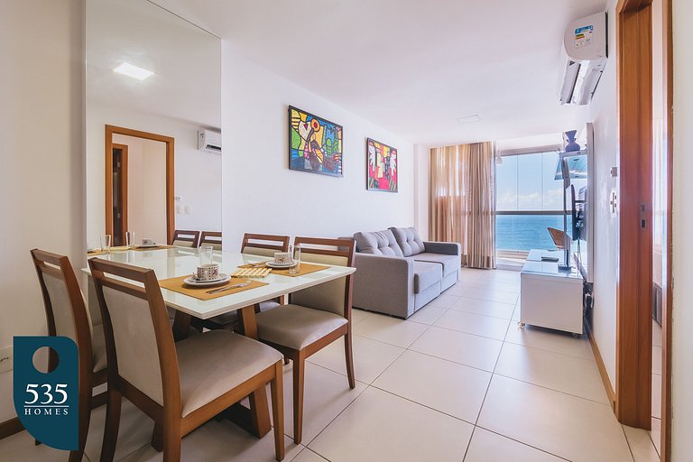 Bedsitter with Sea View, 300m from Farol da Barra